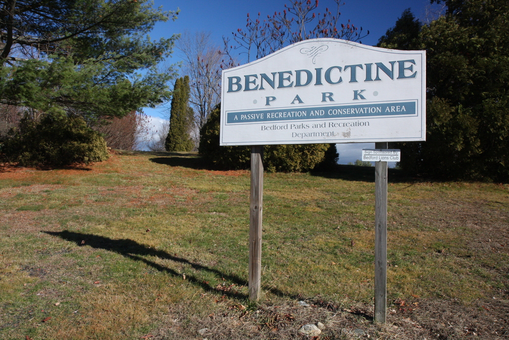 Benedictine Park Sign