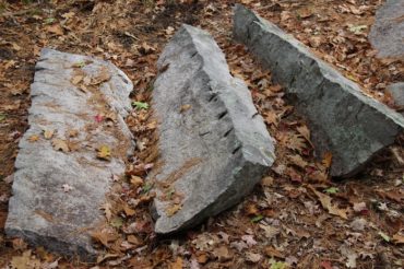 The Split Stones of Holbrook Hill